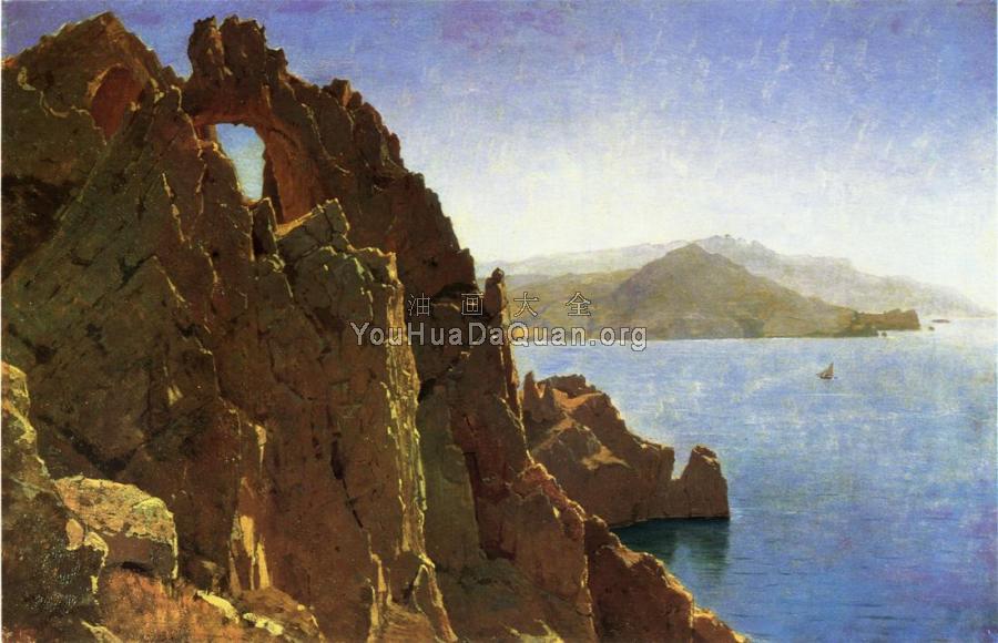 Nataural Arch Capri - 威廉·斯坦利·哈兹尔廷
